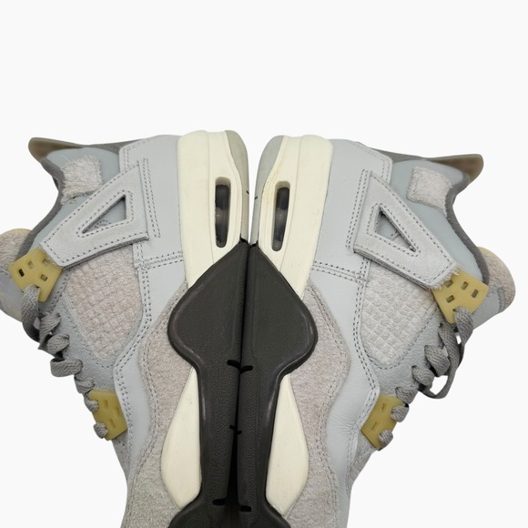 Air Jordan 4 Retro SE Craft Photon Dust (GS) - Youth Kids Sneakers - Gray Shoes - Picture 10 of 11